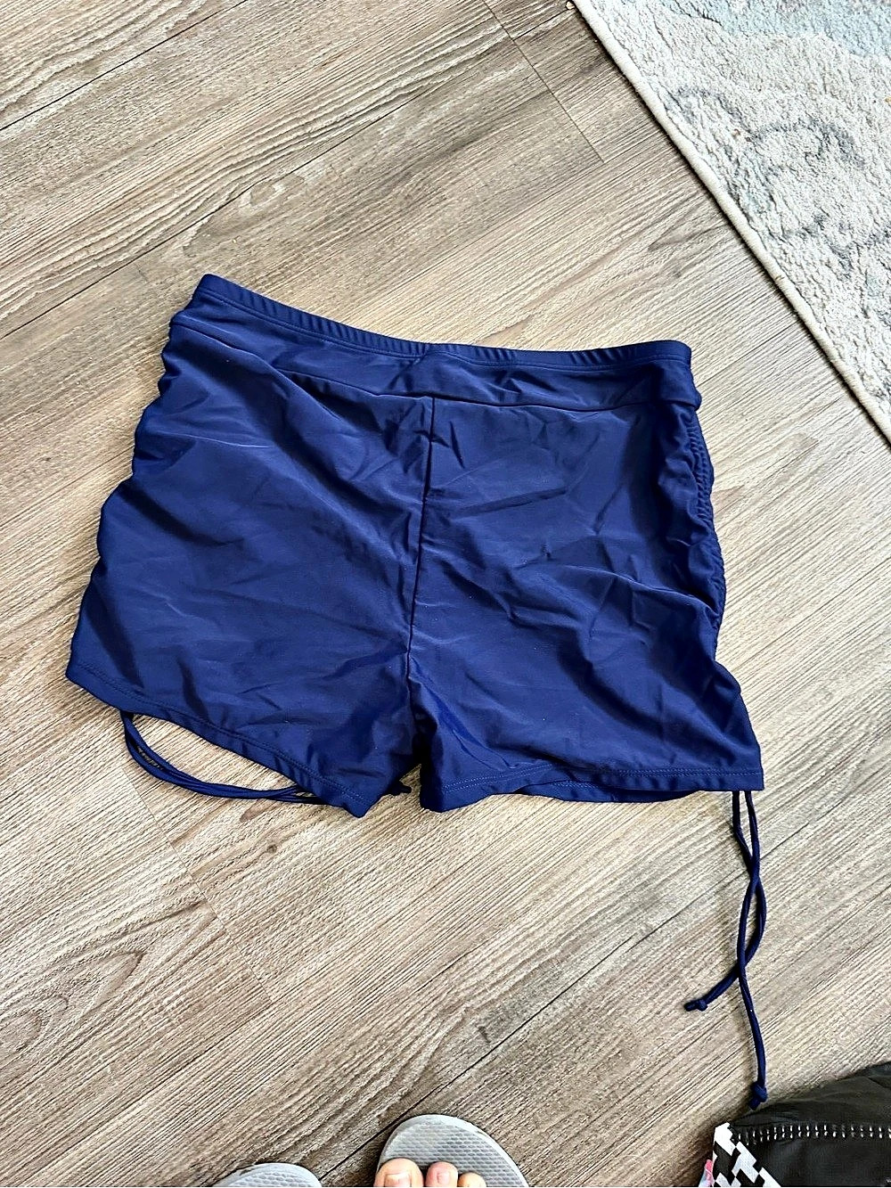 Monique Blue swim Shorts Size Medium